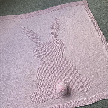 Big Bunny Knit Blanket