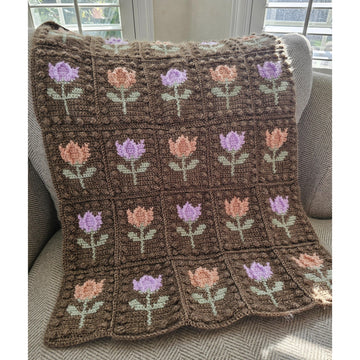 Spring Tulips Blanket