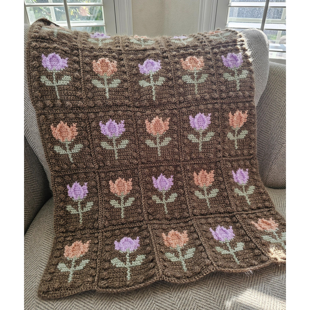 Spring Tulips Blanket