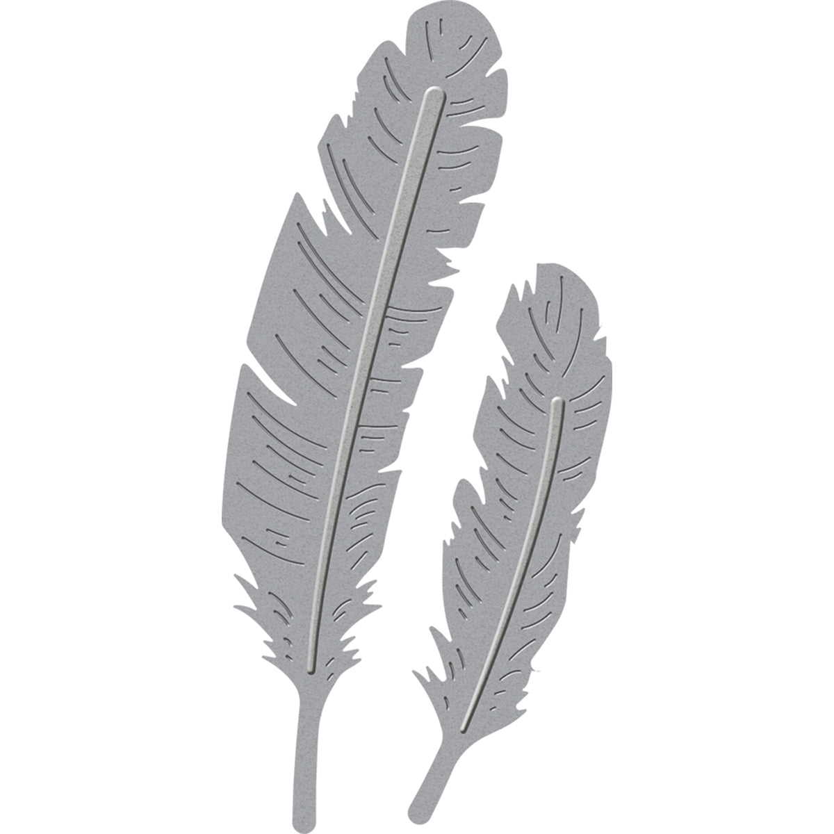 Spellbinders Shapeabilities Die D-Lites - Two Feathers