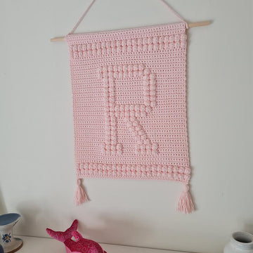 Letter R Wallhanging