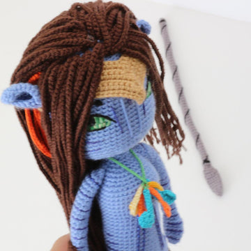 Avatar Navi Neytiri amigurumi