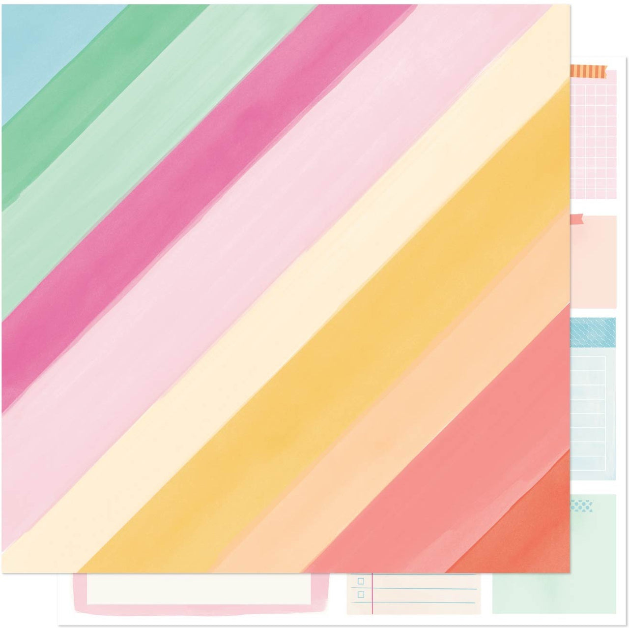 American Crafts Dear Lizzy She's Magic Double-Sided Cardstock 12"X12" 25/Pkg - Perfectly Imperfect