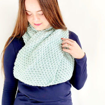 'Glacier Blue' Scarf