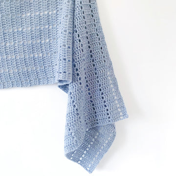 Clearwater Sideways Shawl