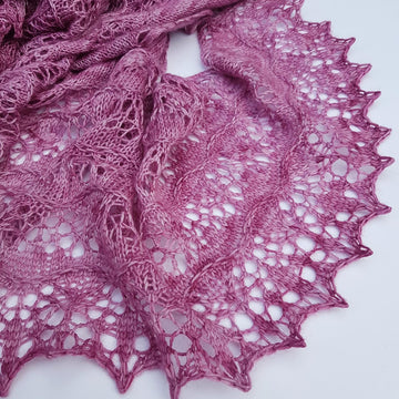 Blooming Sakura Shawl