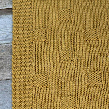 Bryn Knit Blanket Worsted