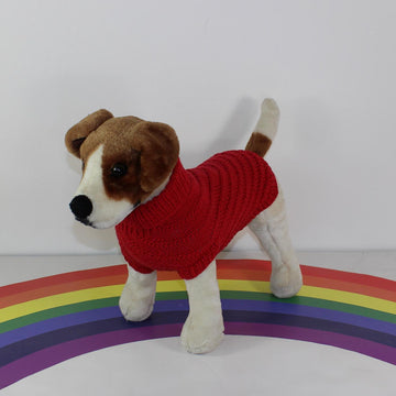 Simple Swirl Dog Coat Circular