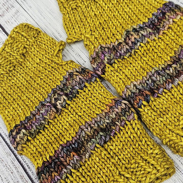 Ribbed & Ruched Gloves