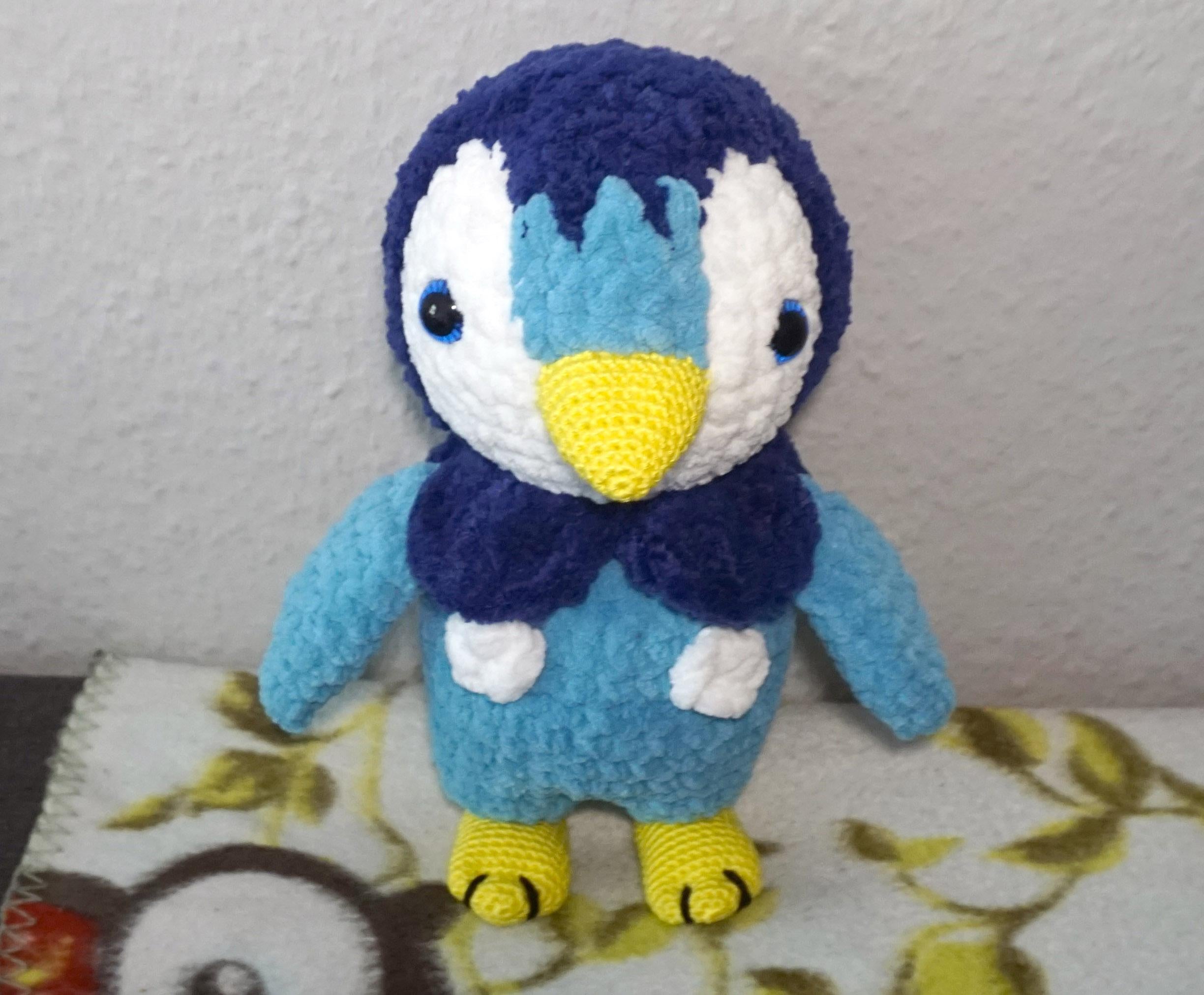 Häkelanleitung für den Pinguin Plinfa