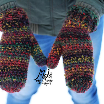 Bulky & Quick Cross Stitch Mittens