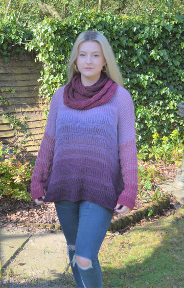 Up Down Whirl Around Sweater Scarf and Cowl
