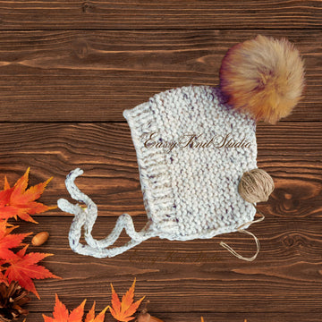 Chunky Knit Pixie Bonnet Pattern