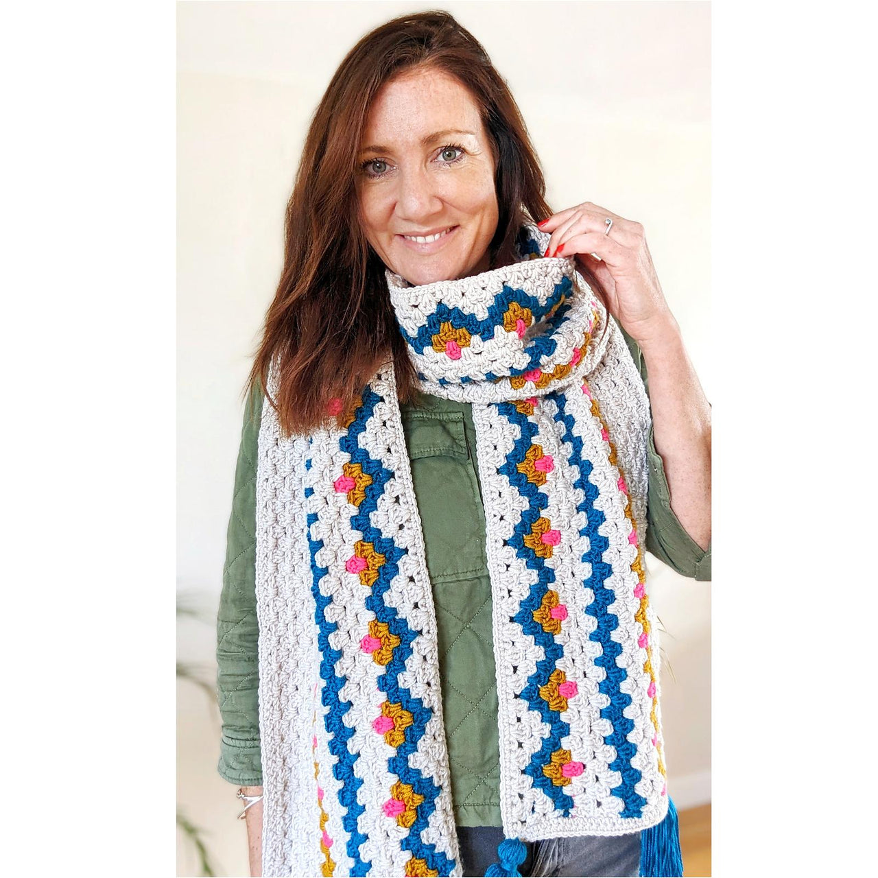 Boho Granny scarf