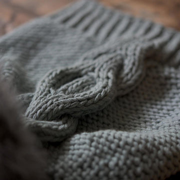 Cloudy Cables Hat