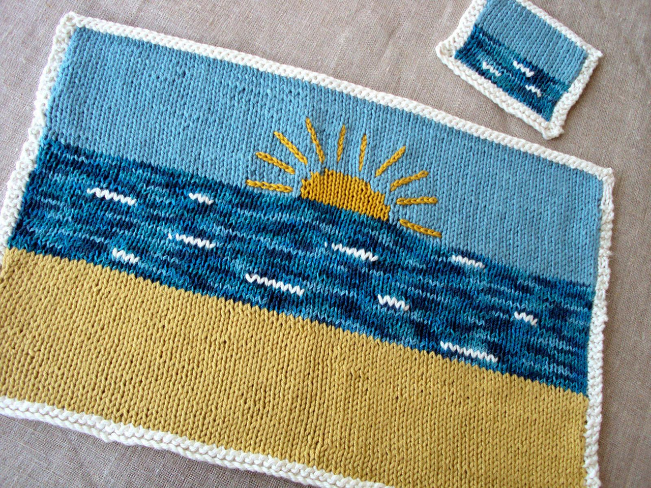 Horizon Placemat and Coaster