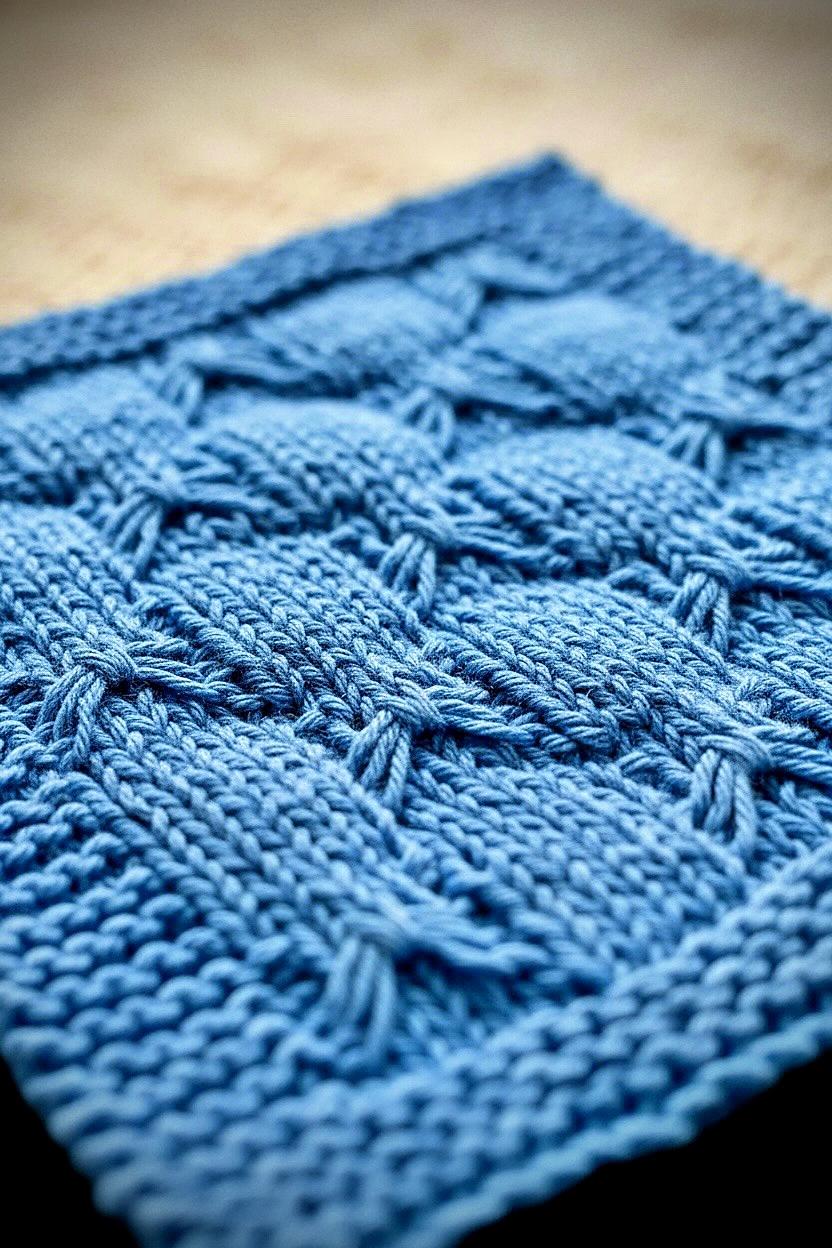 Cute Bows Dishcloth