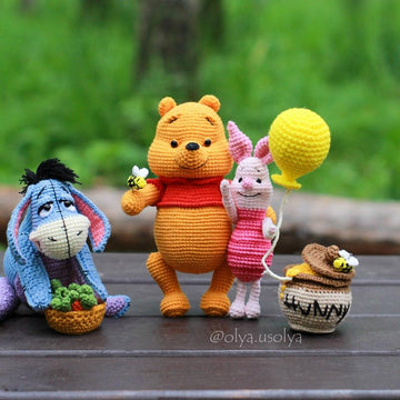 Dreamy Donkey Eeyore (PDF + 15 videos) Winnie the Pooh