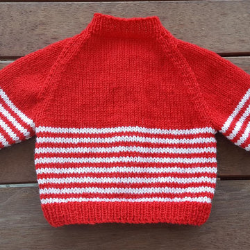 Jasper - babies 4ply raglan cardigan