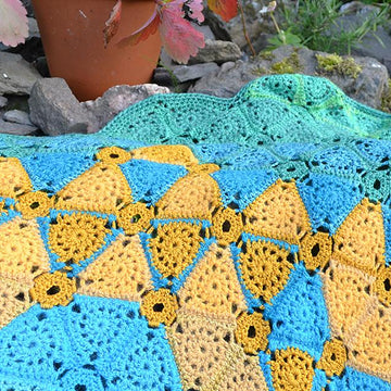 Cote de Lynmouth Crochet Blanket