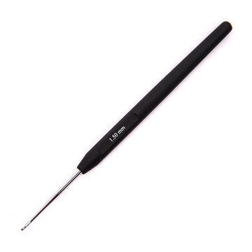 KnitPro Steel Gold Tip Soft-Handle Crochet Hook