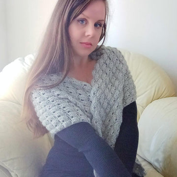 Crochet Loretta Vintage Shawl Pattern