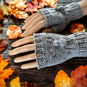 Spider Fingerless Gloves