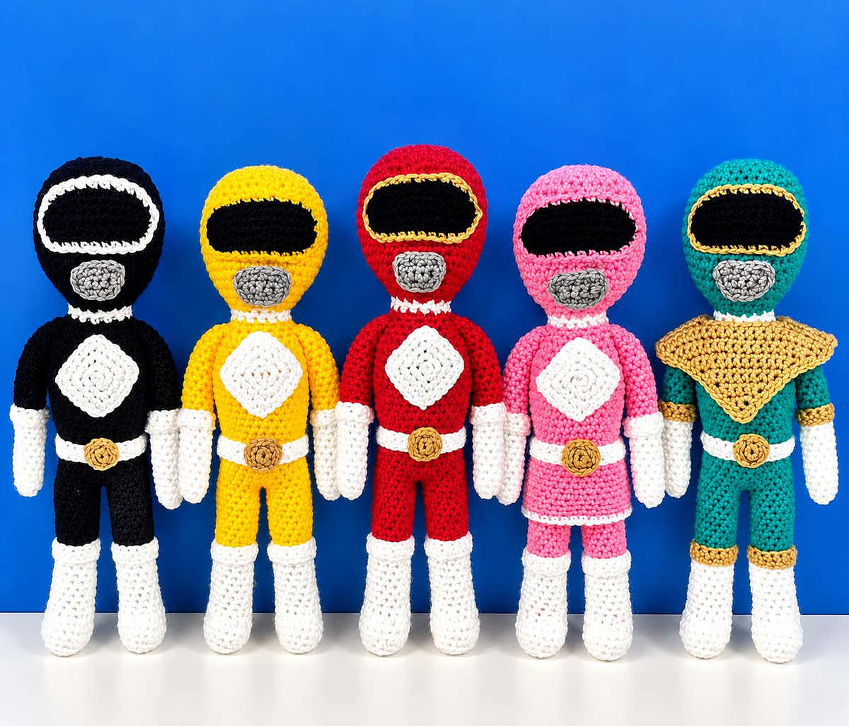 Power Rangers Crochet Pattern