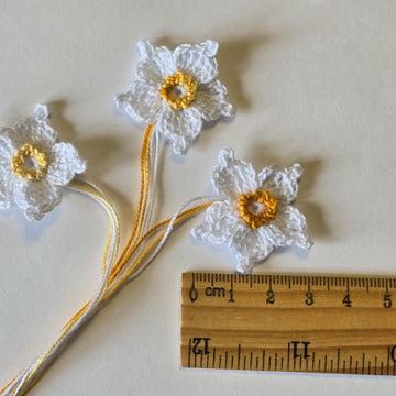 Daffodil flower pattern
