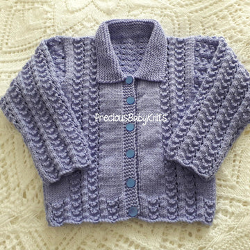 Kallie - Shell Pattern Cardigan
