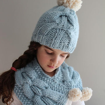 Sofia Hat and Cowl Set