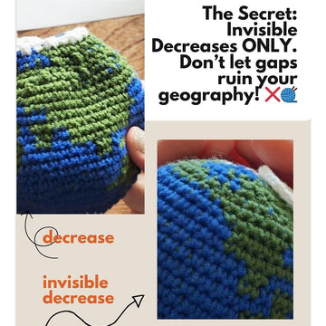 Realistic Amigurumi Earth