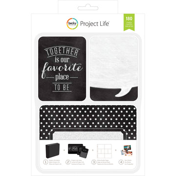American Crafts Project Life Card Kit 180/Pkg - Good Times