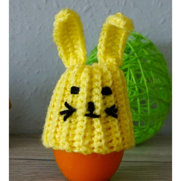 Crochet pattern egg warmer Bunny