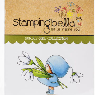 Stamping Bella Cling Stamps - Bundle Girl With A Snowdrop