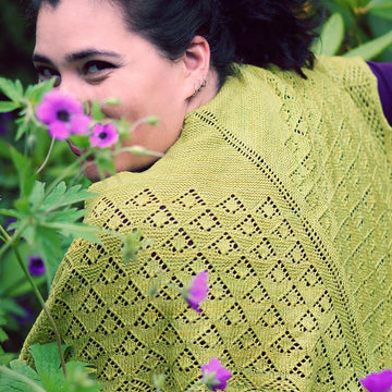 Rosemarie's Garden Shawl