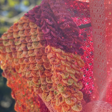 Wyvern Tail Shawl