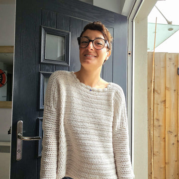 Oversized slouchy sweater