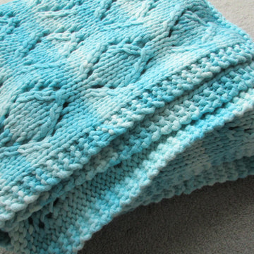 Diamond Lace Throw