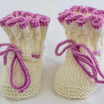 Tulip Pleat Top Booties