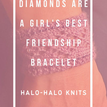 Diamonds Are a Girl's Best Friendship Bracelet