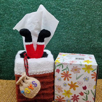 "Santa's Stuck!" Tissue Box Cosy