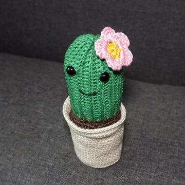 Crochet Pattern Cactus in bloom