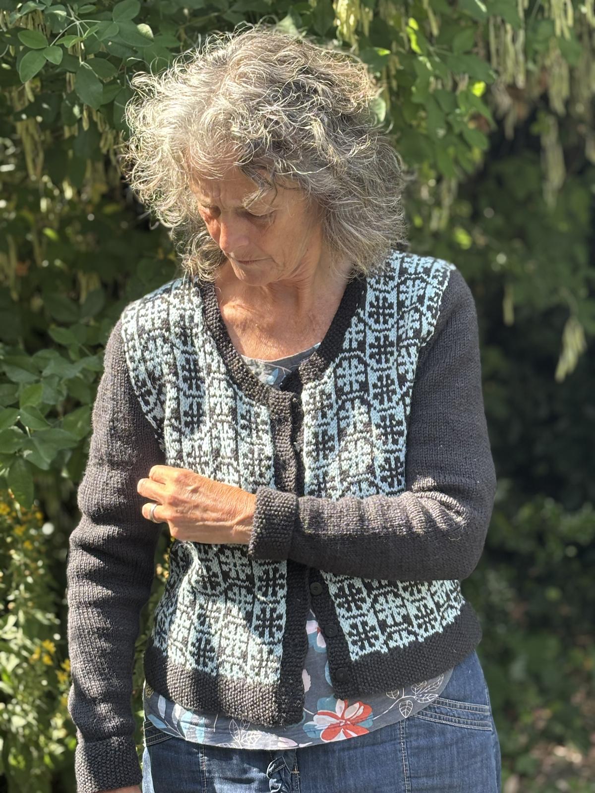 Festive Floral Cardigan