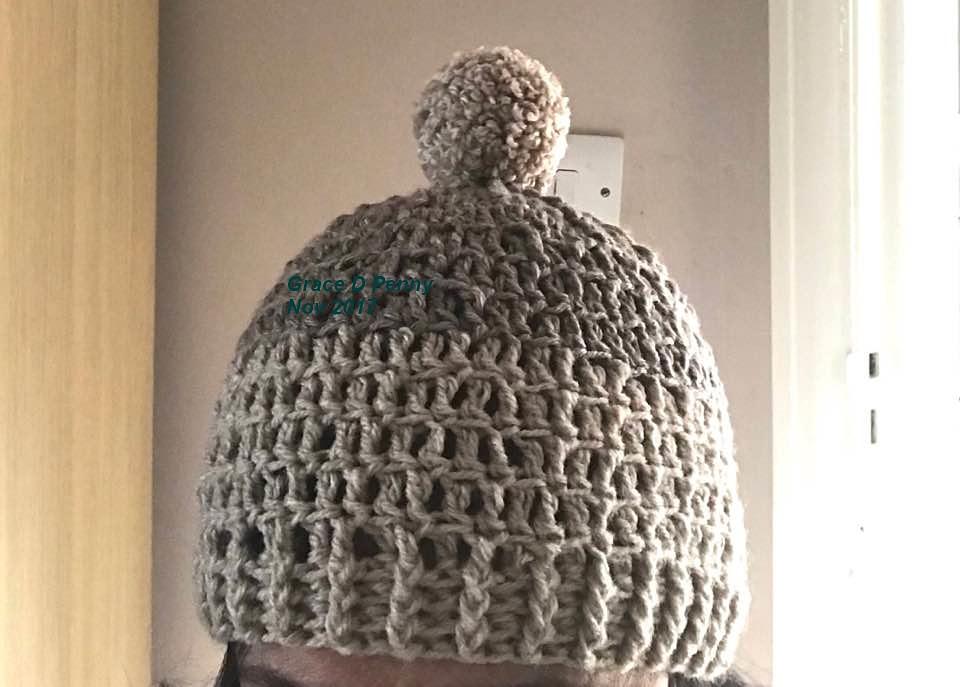 Scrap yarn Hat