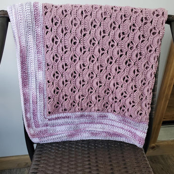 French Lilacs Baby Blanket