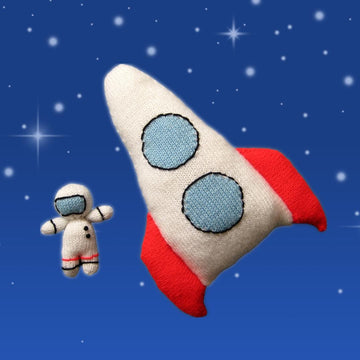 Space Rocket and Astronaut