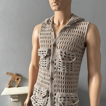 Hooded Mesh Shirt