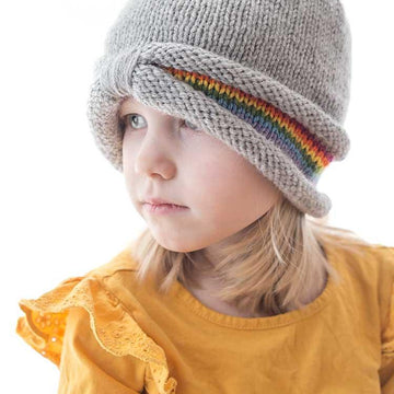 Peekaboo Rainbow Hat