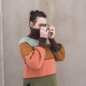 Turtleneck dress